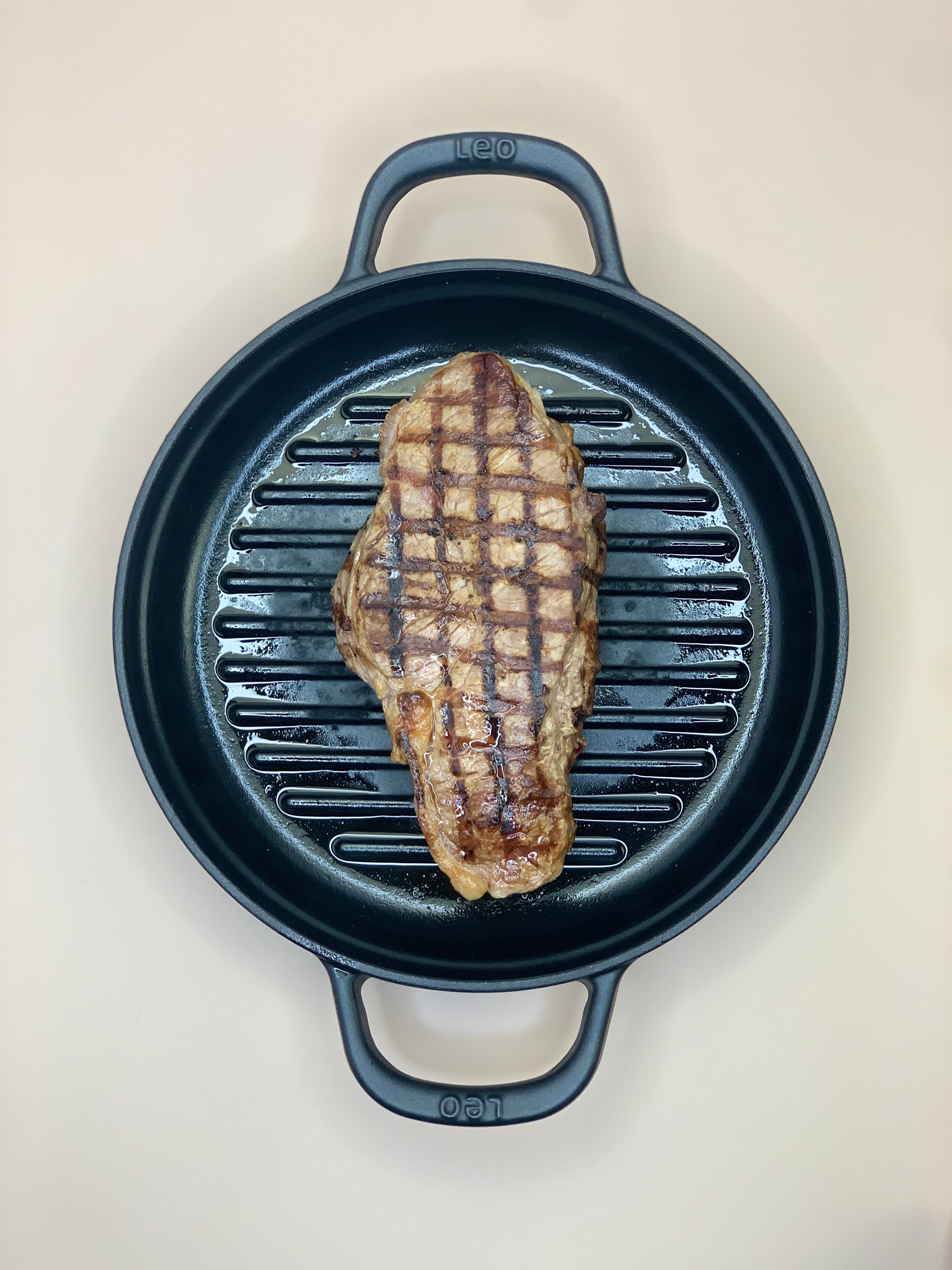 LEO Grillpan Graphite Cast iron - Ø 26cm