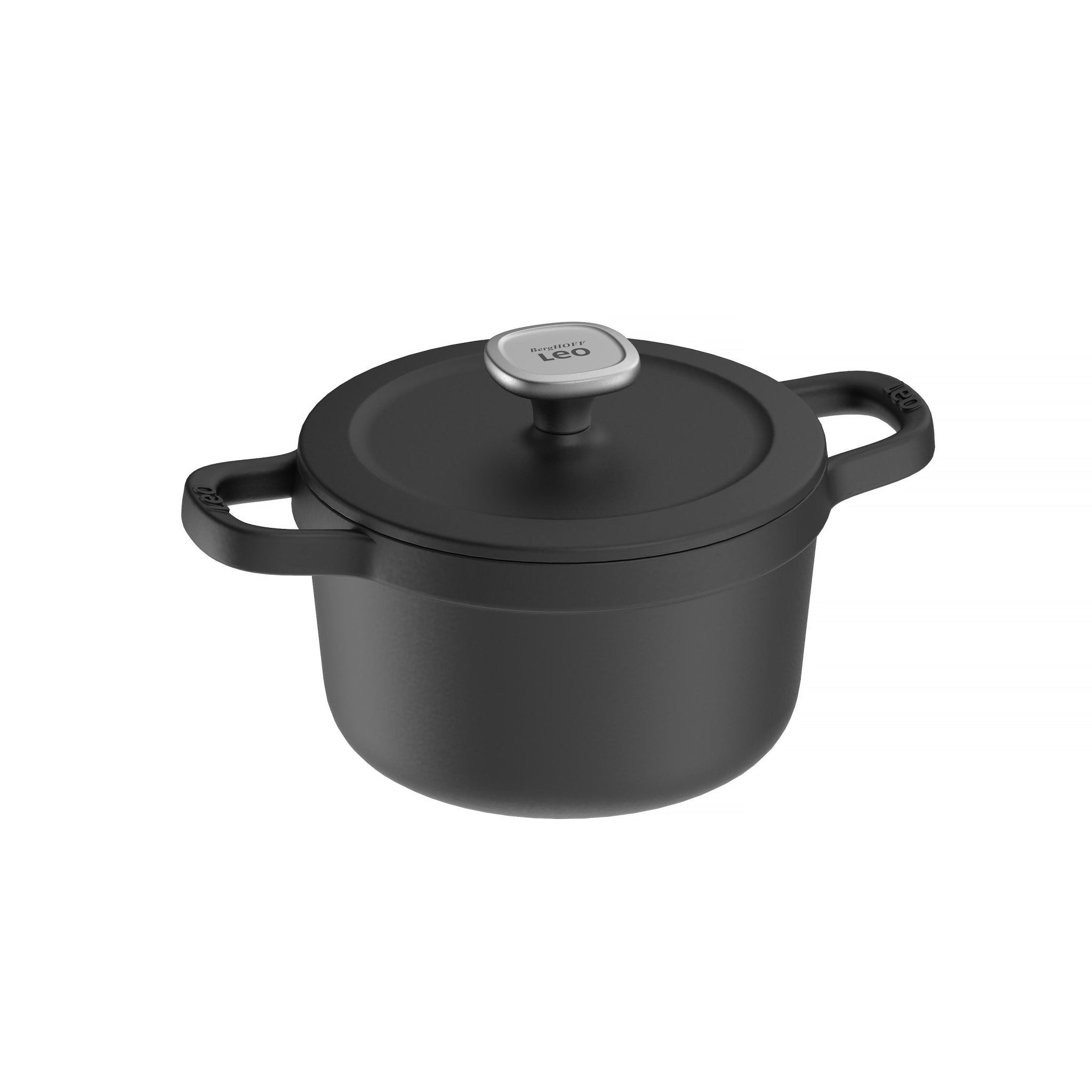 Productafbeelding van LEO Kookpot met deksel Graphite Cast iron - Ø 20cm